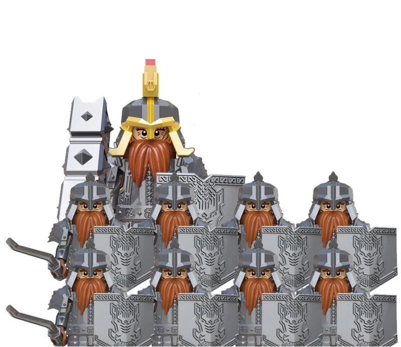 Set 9 pièces Seigneurs des Anneaux