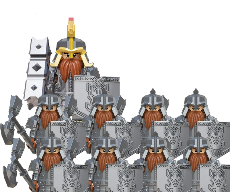 Set 9 pièces Seigneurs des Anneaux