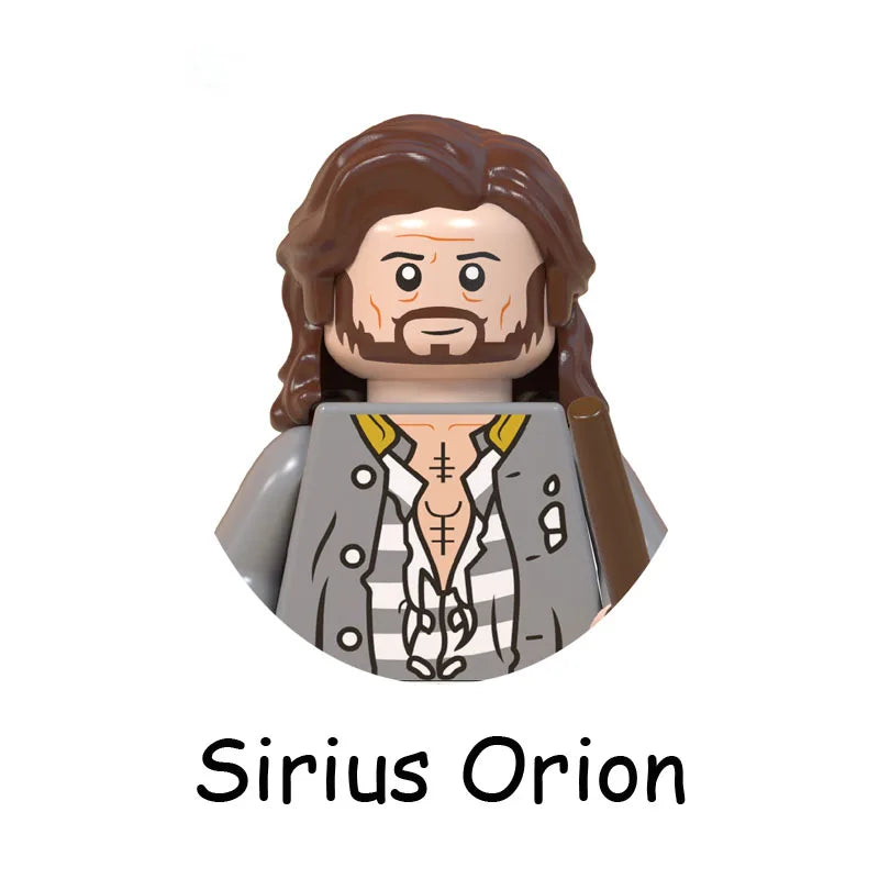 Set Personnages Films (Pirates des Caraïbes, Harry Potter)