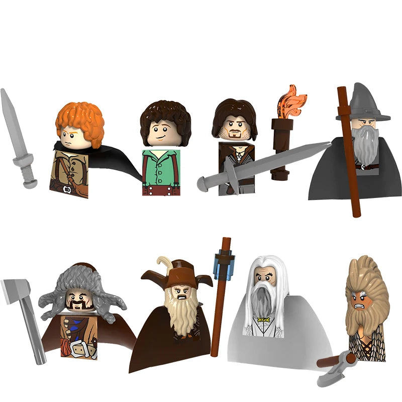 Set Personnages Film : Seigneur des Anneaux