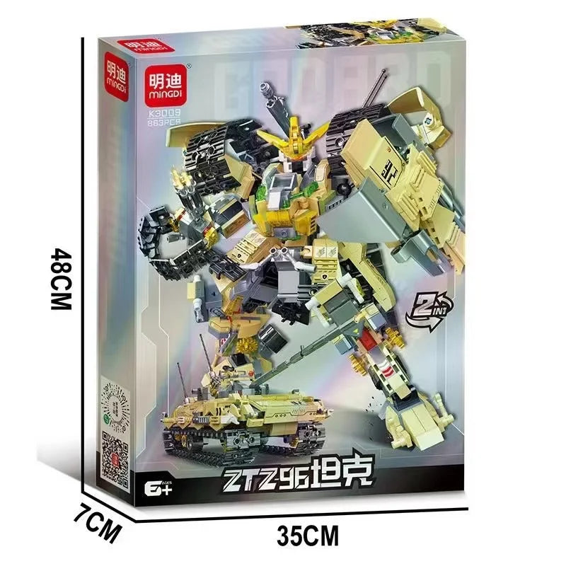 2en1 - Robot Véhicules de Combat