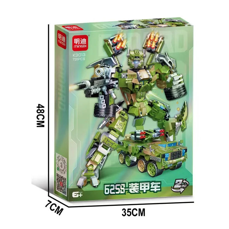 2en1 - Robot Véhicules de Combat