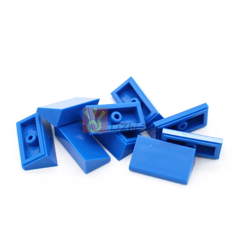 Set 100 pièces de 1x2 pentes