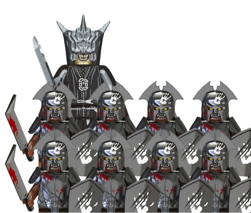 Set 9 pièces Seigneurs des Anneaux