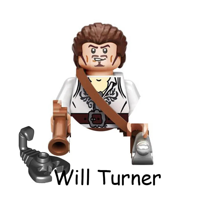 Set Personnages Films (Pirates des Caraïbes, Harry Potter)