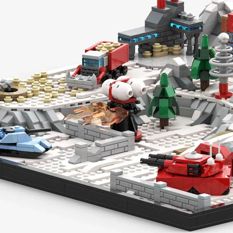 Command & Conquer (C&C) Red Alert - Soviet Base 1646 pièces