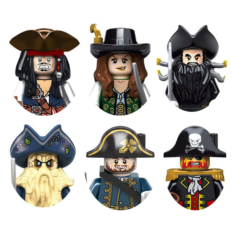 Set Personnages Films (Pirates des Caraïbes, Harry Potter)