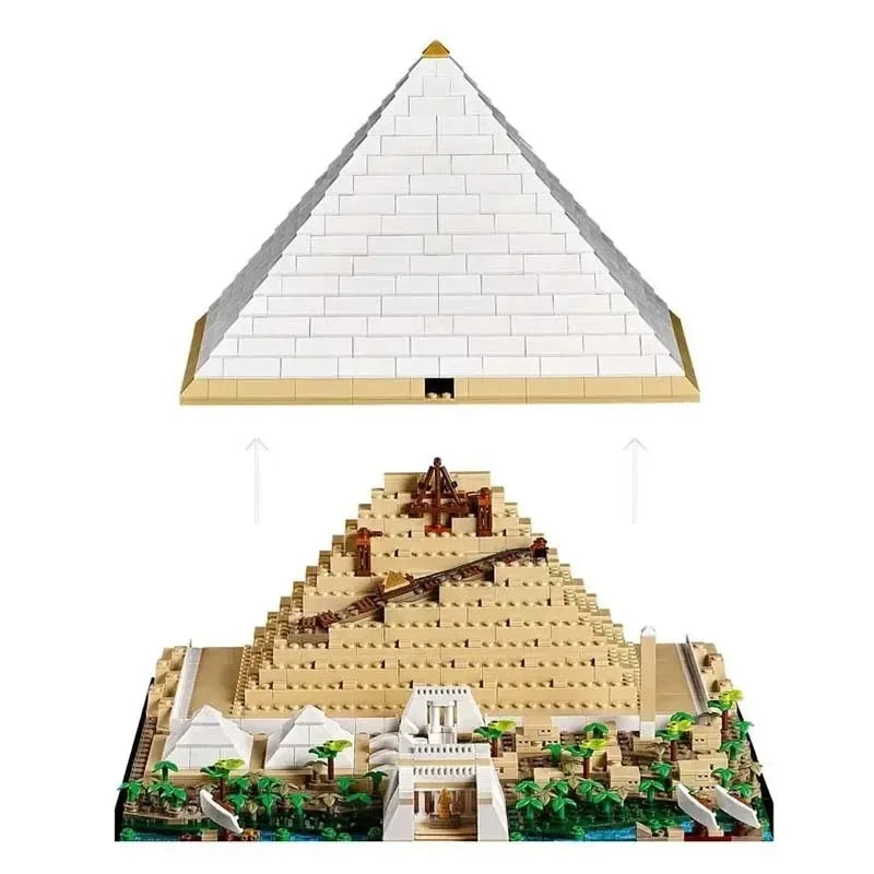 La grande pyramide de Gizeh